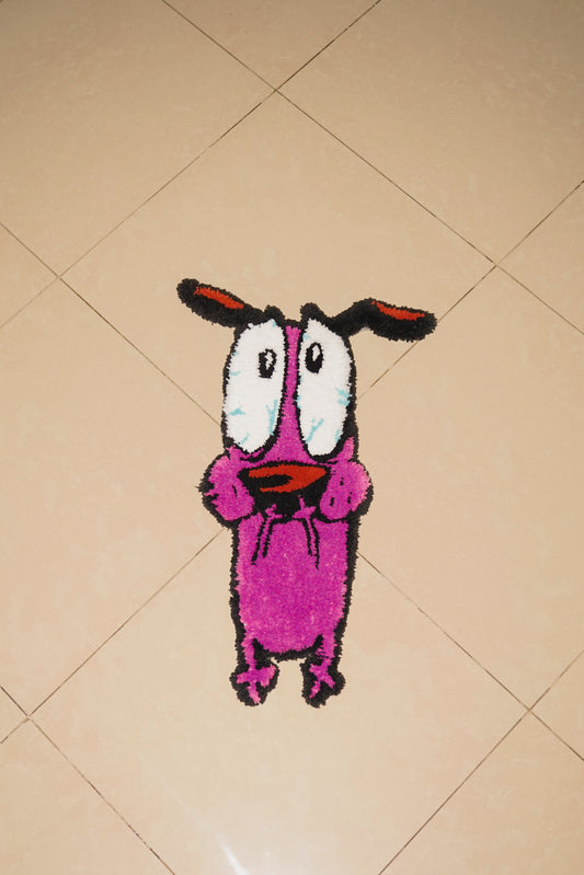 Courage The Cowardly Dog (2ft x 1ft)